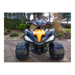 Elektrická štvorkolka - čierna